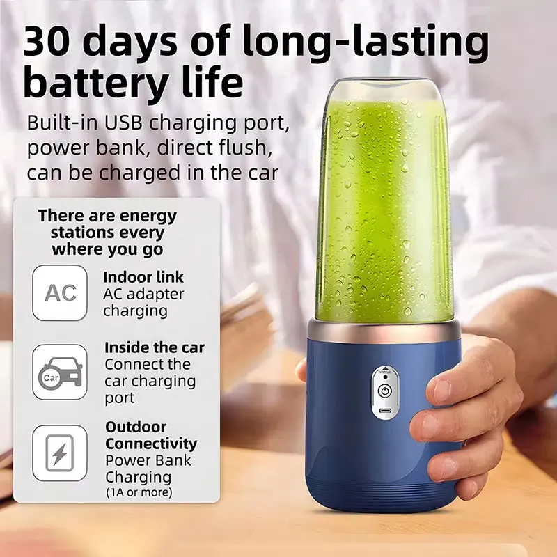 400 ml Taşınabilir USB'li Blen - Citrus Juicer Bar incelemesi ve fiyatı